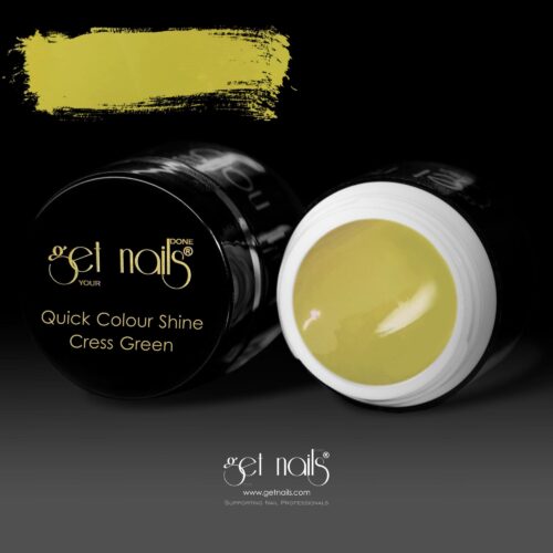 Get Nails Austria - Colour Gel Quick Colour Shine Cress Green 5g