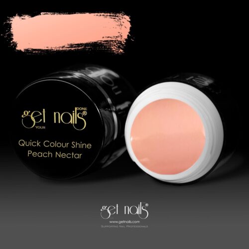 Get Nails Austria - Colour Gel Quick Colour Shine Peach Nectar 5g