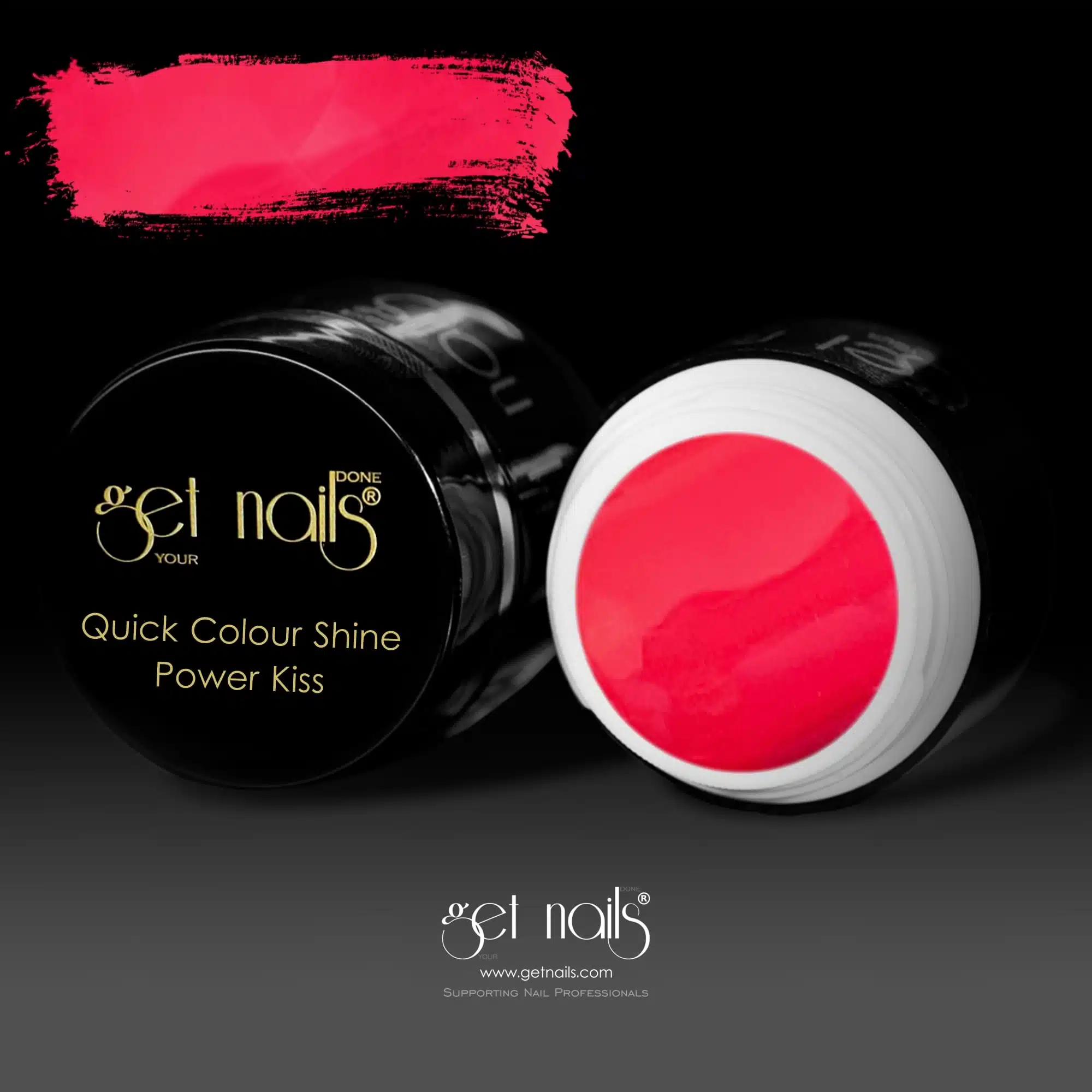 Get Nails Austria - Gel colorato Quick Color Shine Power Kiss 5g
