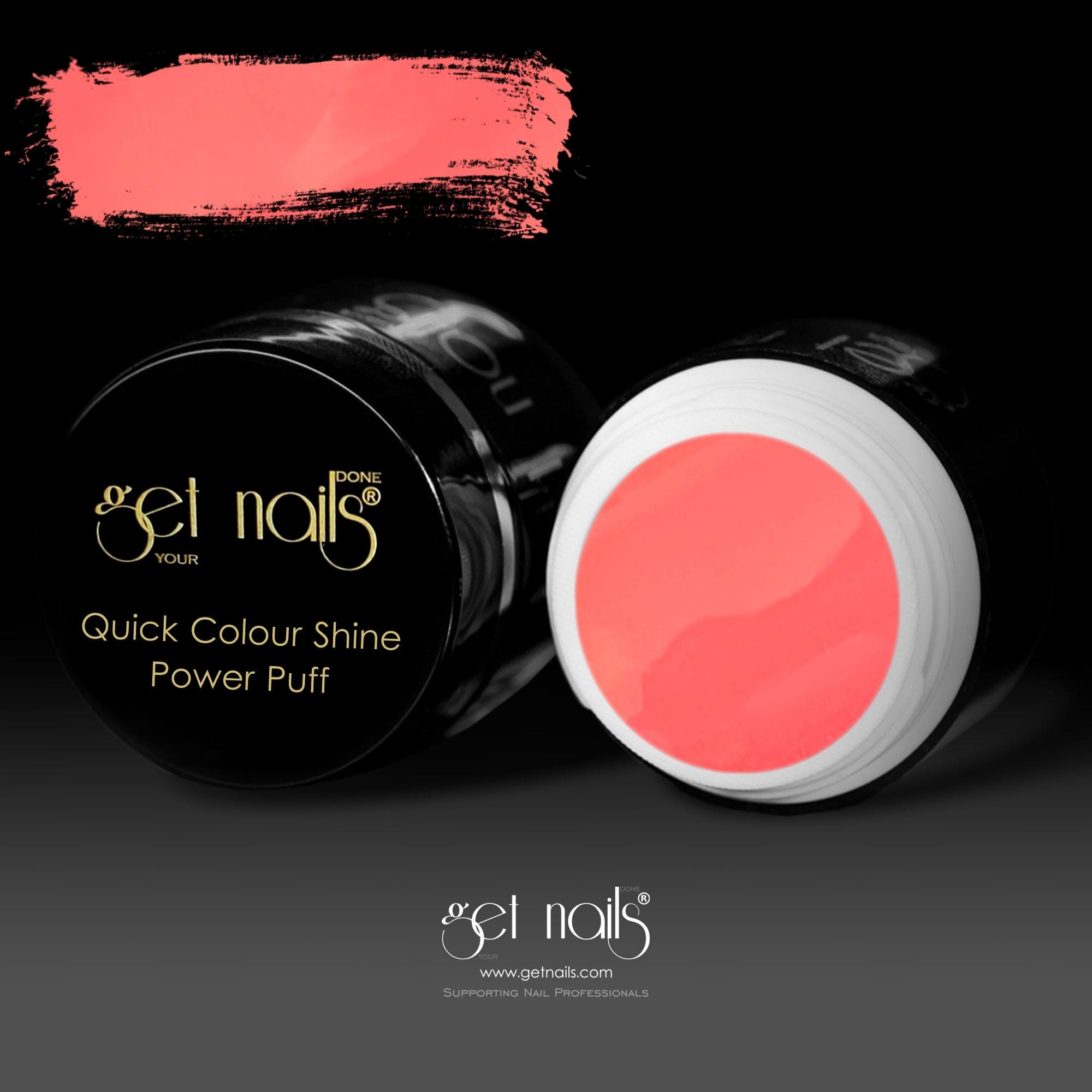 Get Nails Austria - Color Gel Quick Color Shine Power Puff 5g