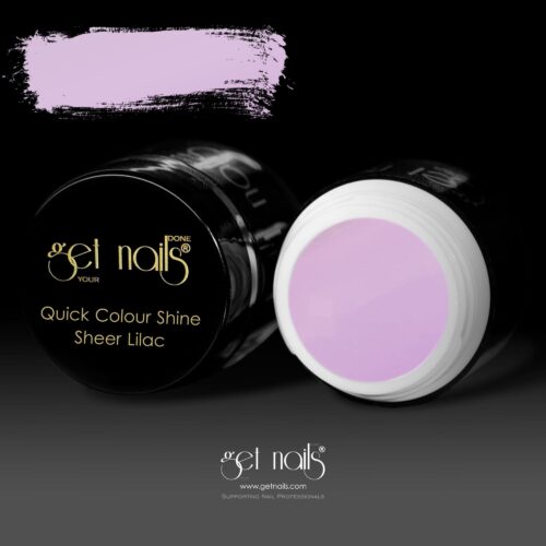 Get Nails Austria - Colour Gel Quick Colour Shine Sheer Lilac 5g