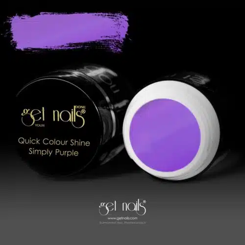 Get Nails Austria - Colour Gel Quick Colour Shine Simply Purple 5g
