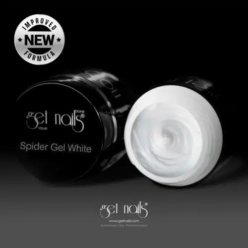 Get Nails Austria - Spider Gel White / Weiss