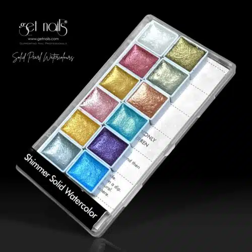 Get Nails Austria - Акварельные краски Solid Pearl