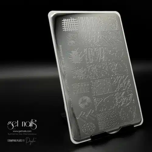 Get Nails Austria - Stamping Schablone 11 - Psycho