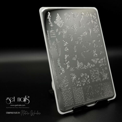 Get Nails Austria - Stamping Schablone 24 - Nature Wonders