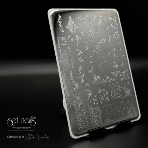 Get Nails Austria - Stamping Schablone 24 - Nature Wonders
