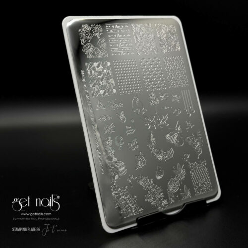 Get Nails Austria - Stamping Schablone 26 - Je t'aime