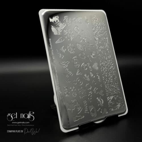 Get Nails Austria - Stamping Schablone 29 - Pow!Wow!