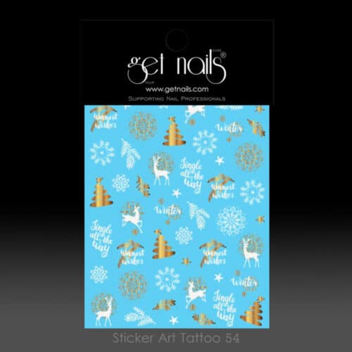 Get Nails Austria - Sticker Art Tattoo 54