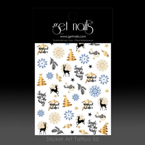 Get Nails Austria - Sticker Art Tattoo 55