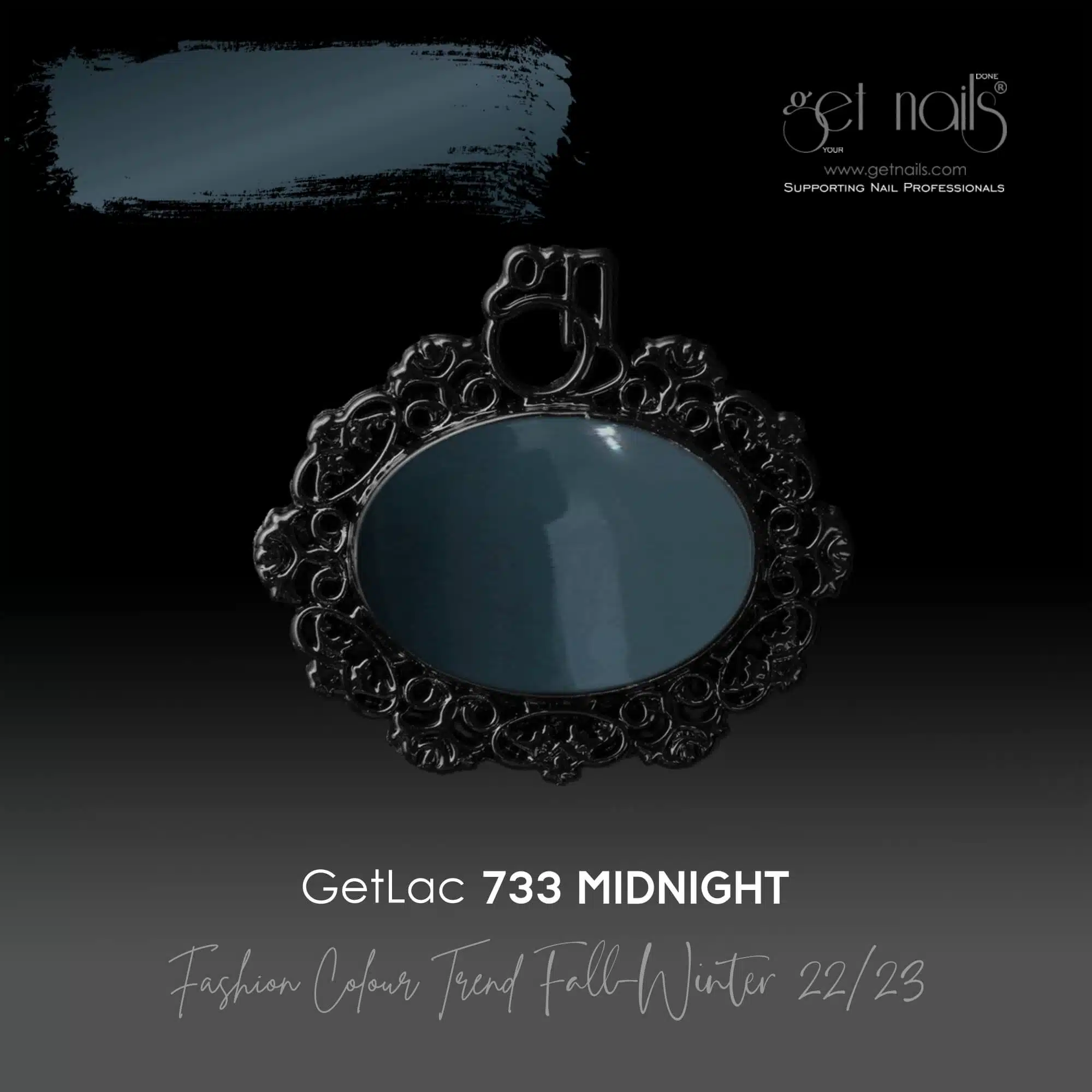 Get Nails Austria - GetLac 733 Полночь 15г