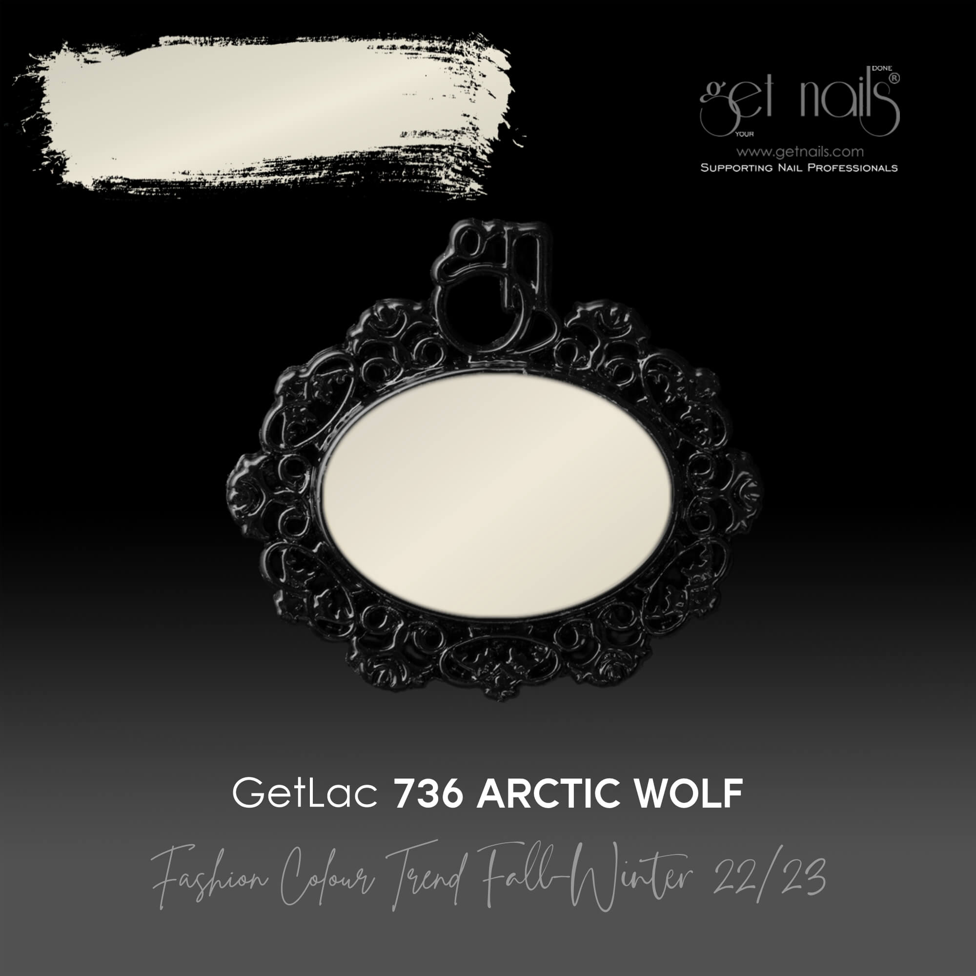 Get Nails Austria - GetLac 736 Arctic Wolf 15g