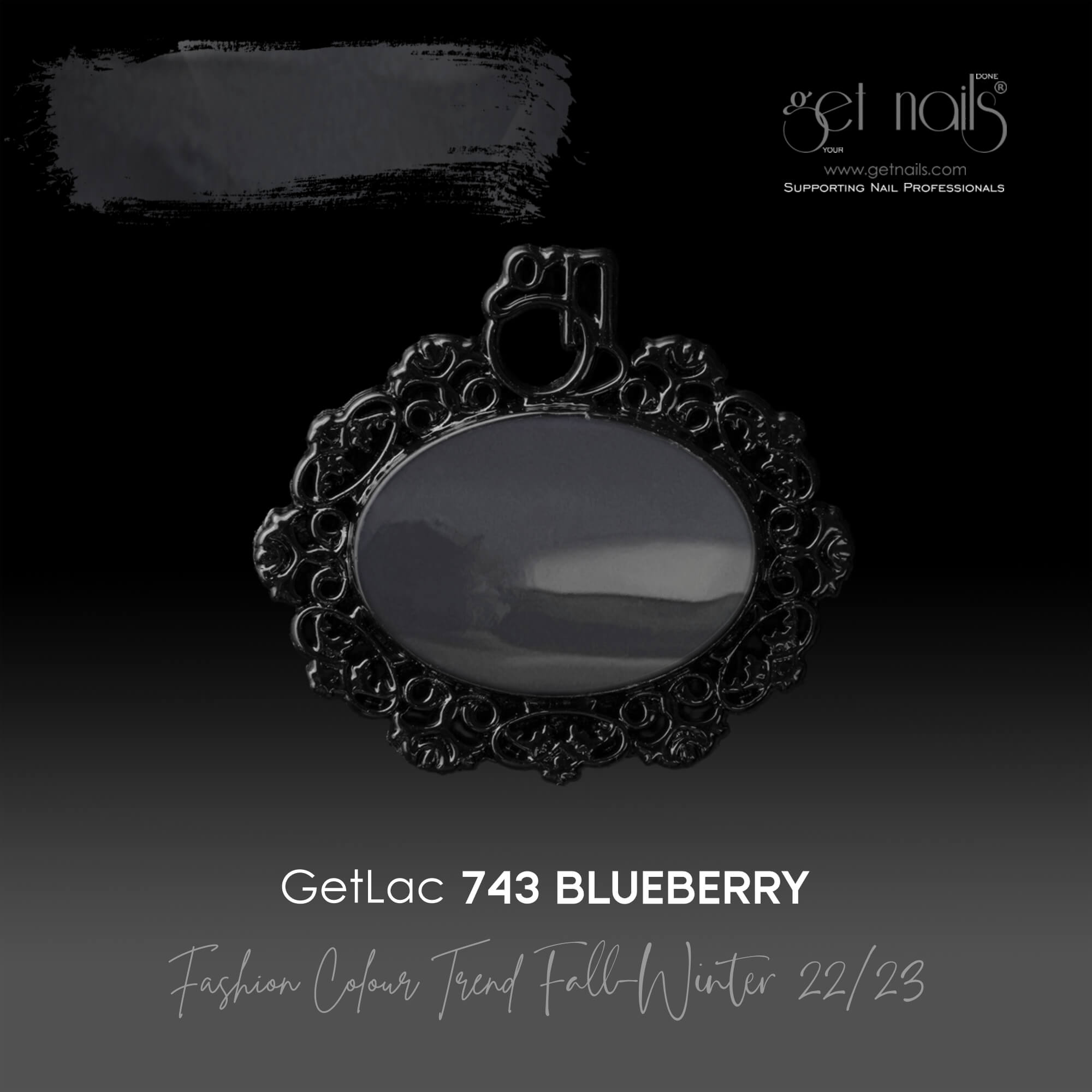Get Nails Austria - GetLac 743 Blueberry 15g