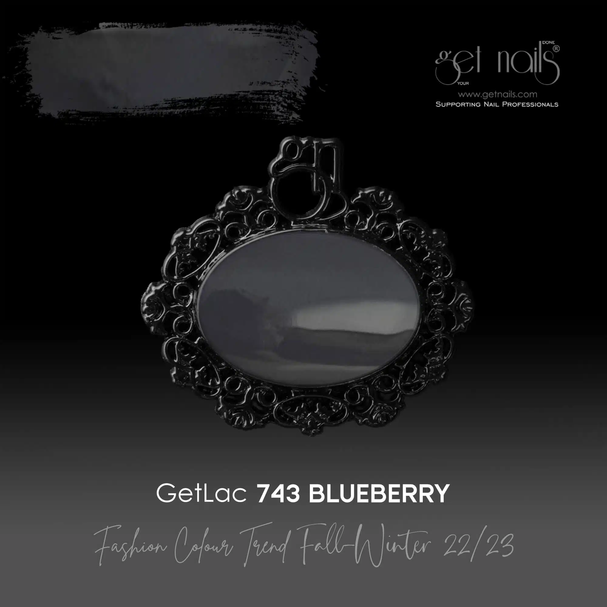 Get Nails Austria - GetLac 743 Blueberry 15g