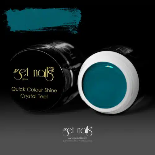 Get Nails Austria - Colour Gel Quick Colour Shine Crystal Teal 5g