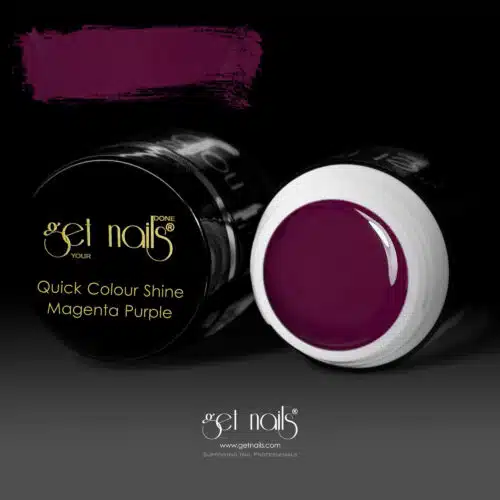 Get Nails Austria - Gel colorato Quick Color Shine Magenta Viola 5g