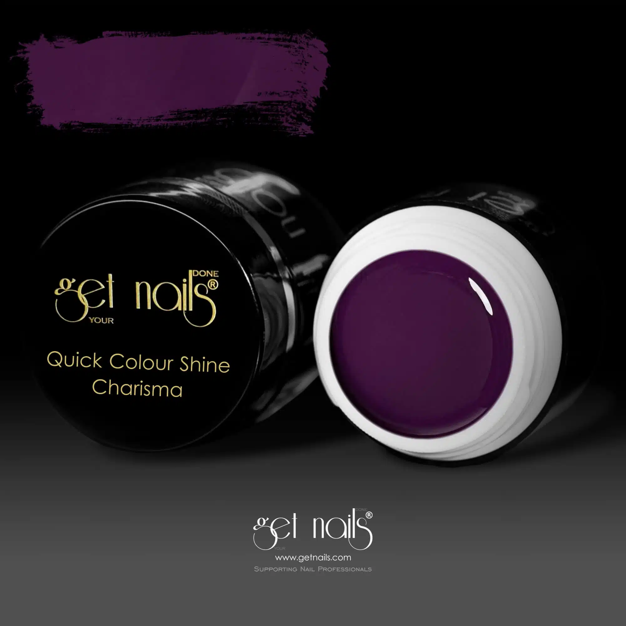 Get Nails - Цветной гель Quick Color Shine Charisma 5г