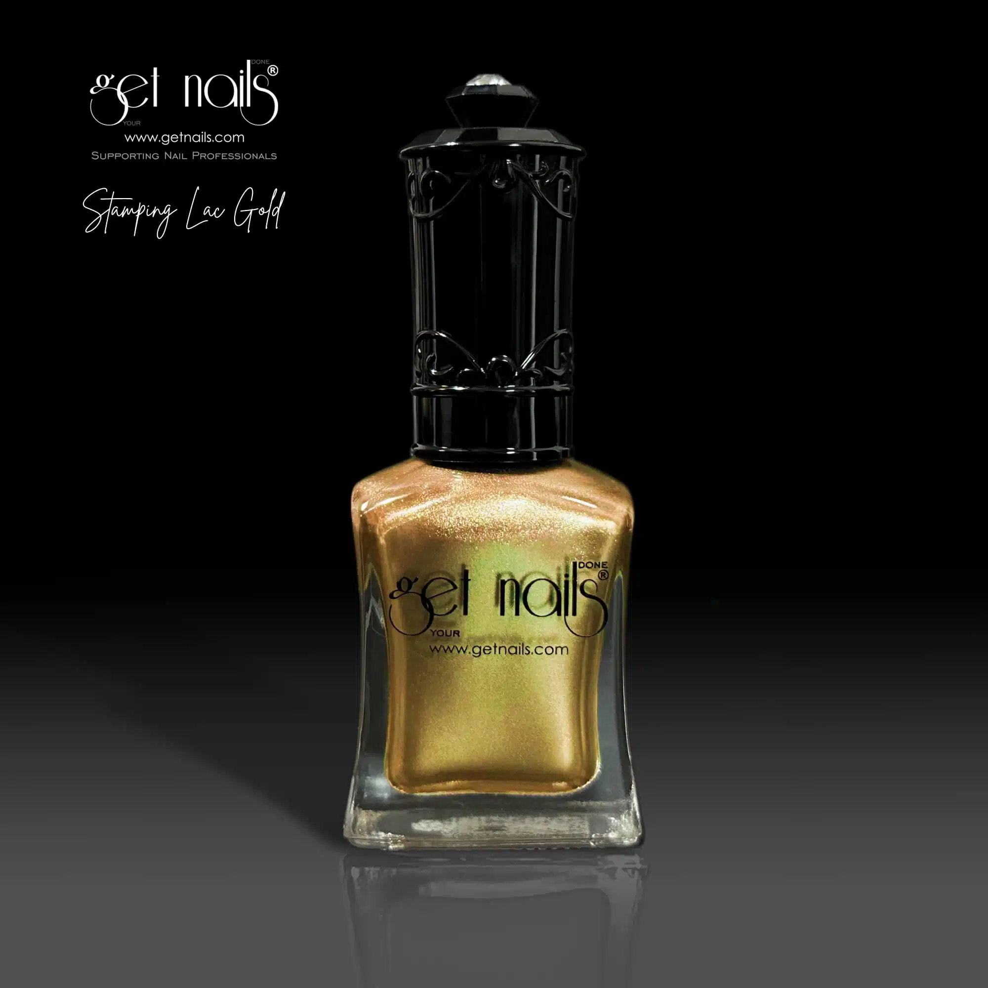 Get Nails Austria - Лак для стемпинга Gold 15мл