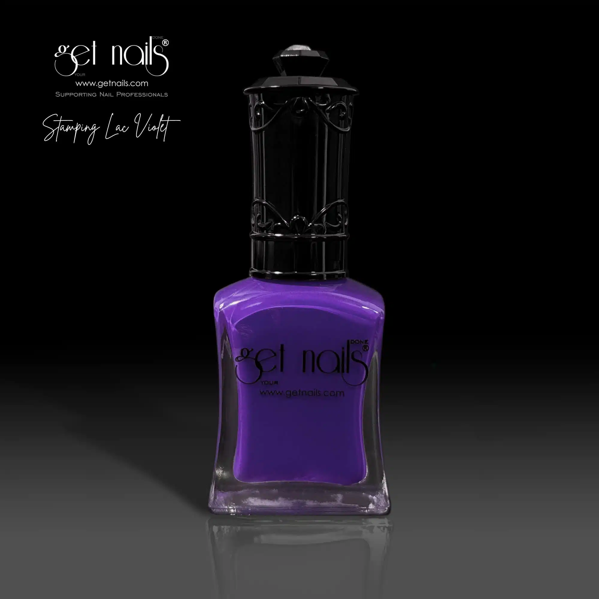 Get Nails Austria - Лак для стемпинга Фиолетовый 15мл