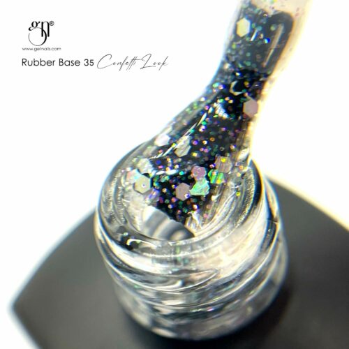 Get Nails Austria - GetLac Rubber Base 35 Confetti Look 15g 2