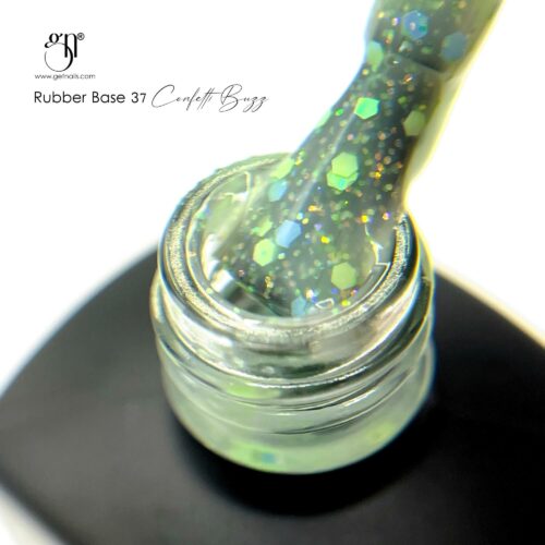 Get Nails Austria - GetLac Rubber Base 37 Confetti Buzz 15g 2