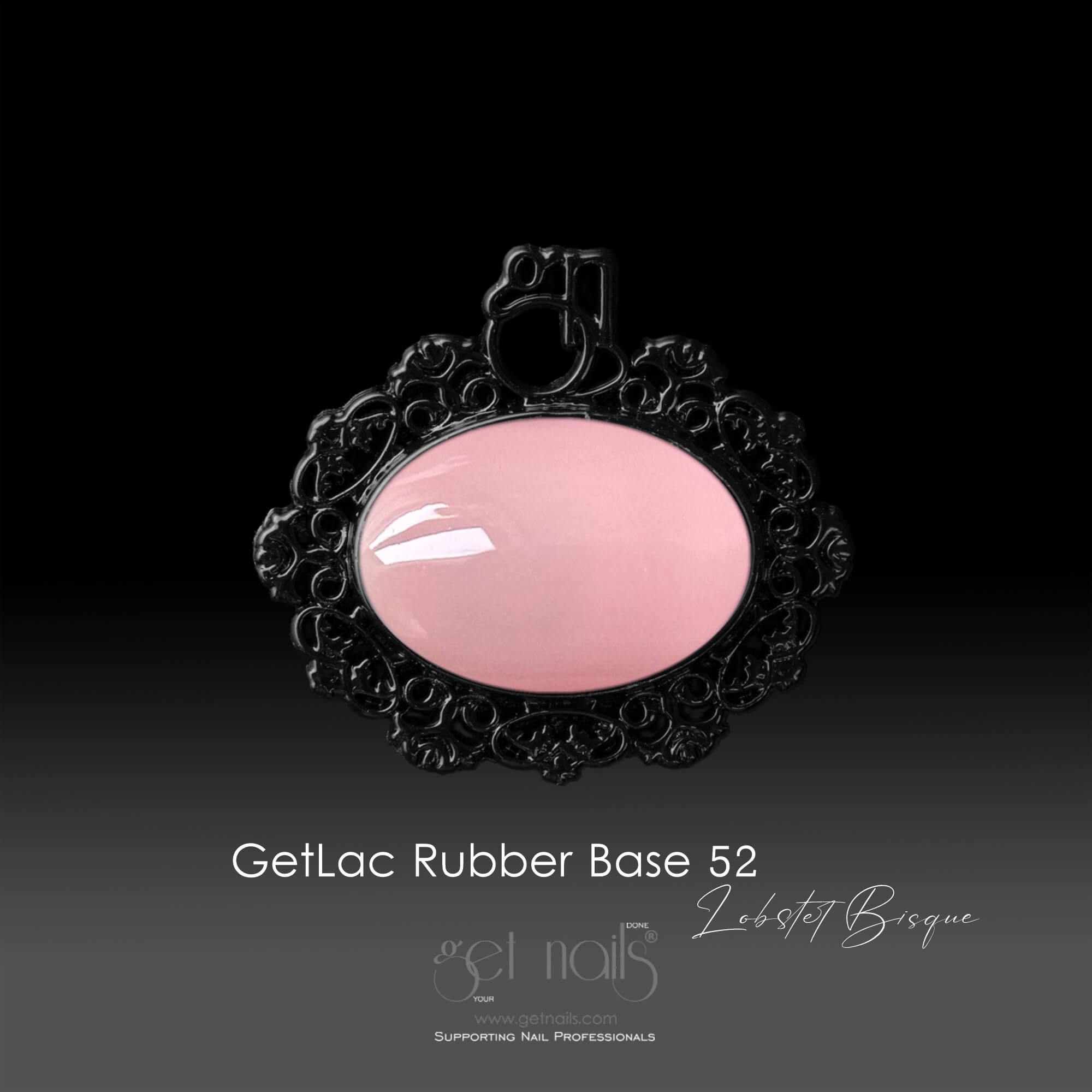 Get Nails Austria - GetLac Rubber Base 52 Lobster Bisque