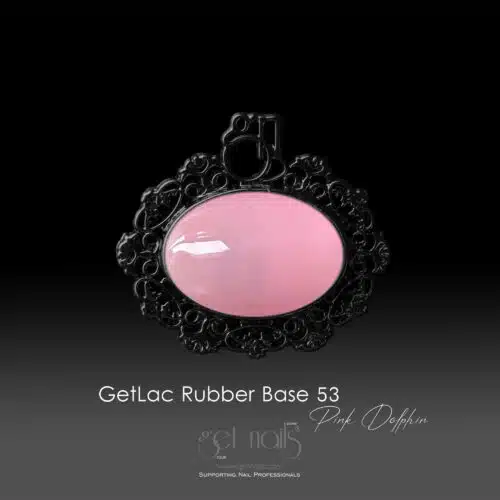Get Nails Austrija - GetLac Rubber Base 53 Pink Dolphin 15 g