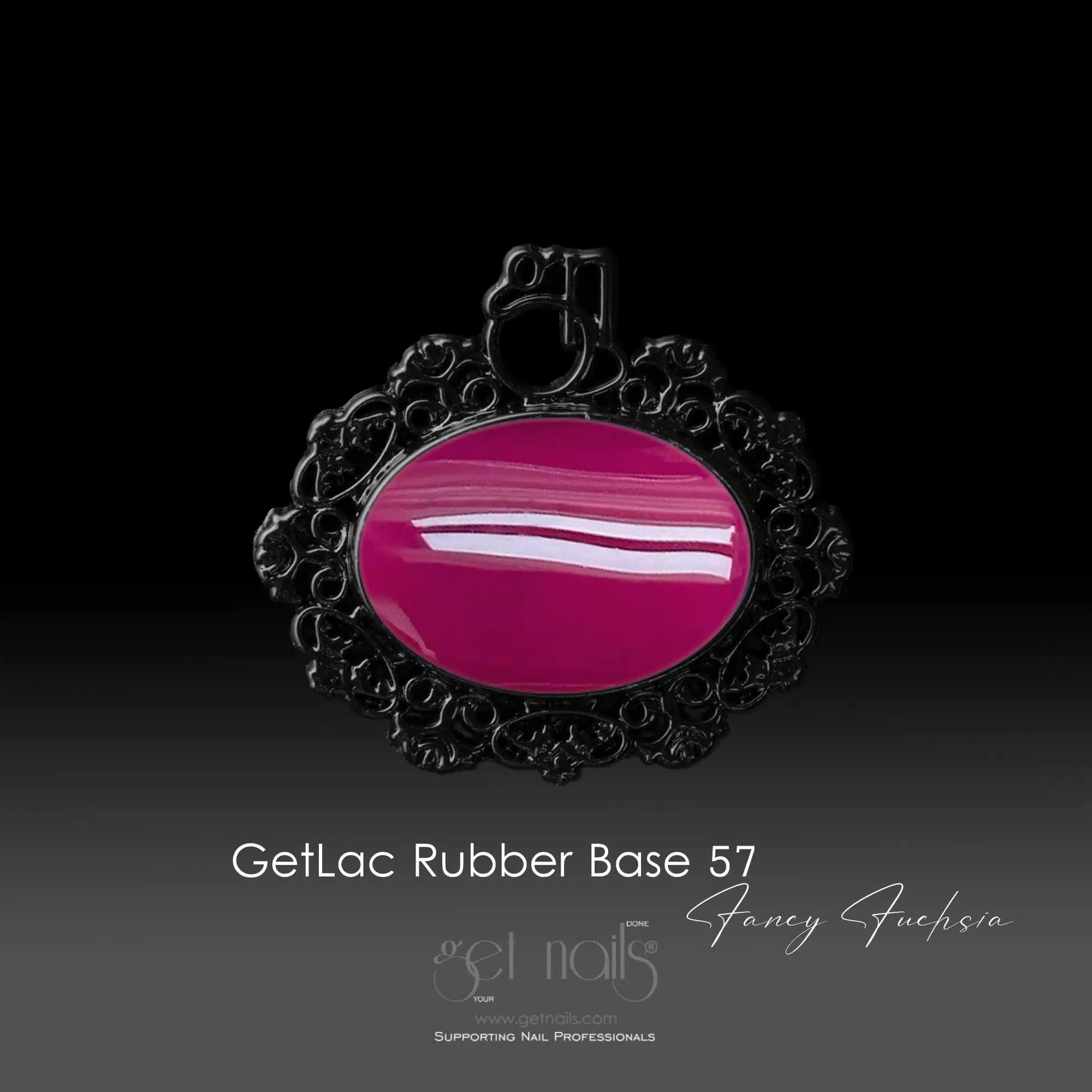 Get Nails Austria - Rubber Base 57 Fancy Fuchsia
