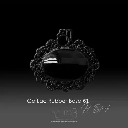 Get Nails Austria — Rubber Base 61 Jet Black