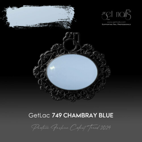 Get Nails Austria - GetLac 749 Chambray Blue 15 г