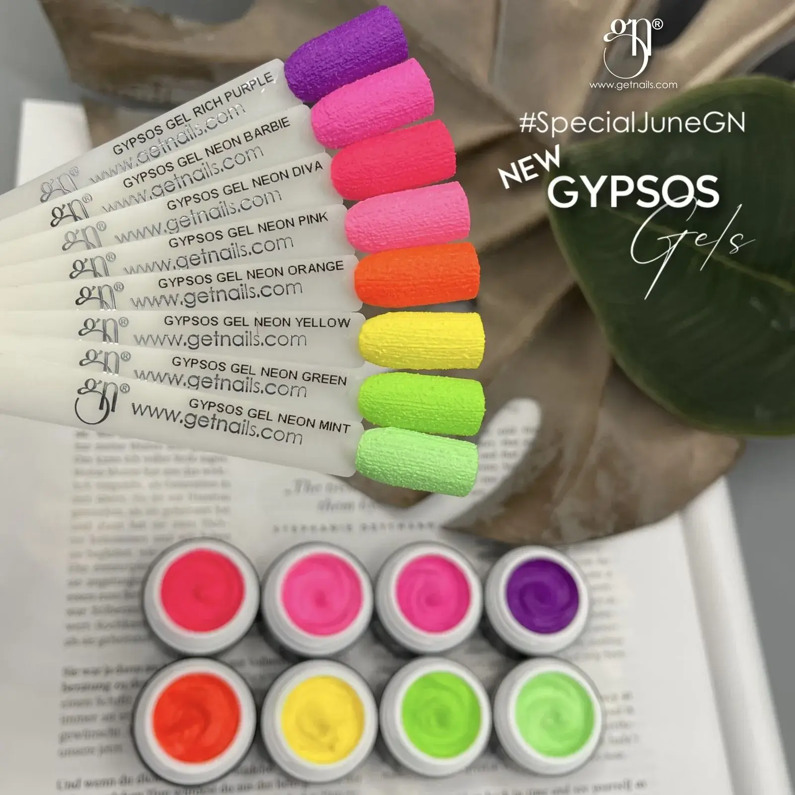 Gypsos Gel Neon Green 5g – Bild 2
