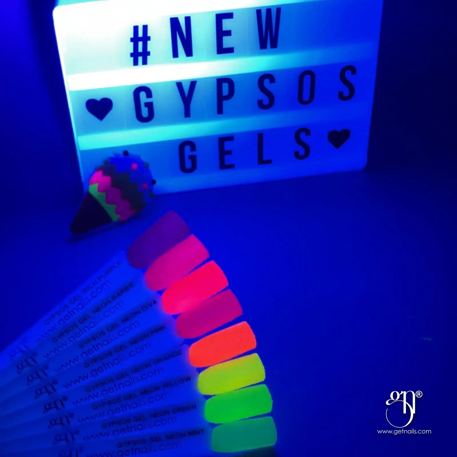 Gypsos Gel Neon Green 5g – Bild 3