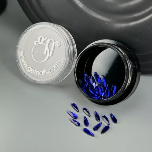 Get Nails Austria - Ice Crystals Mini Blue, 20 Stk