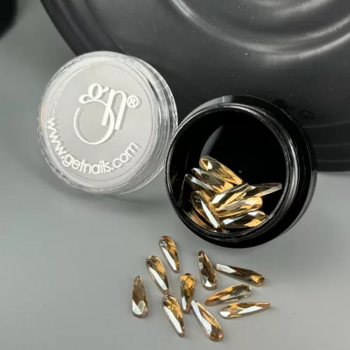 Get Nails Austria - Ice Crystals RoseGold, 20 Stk